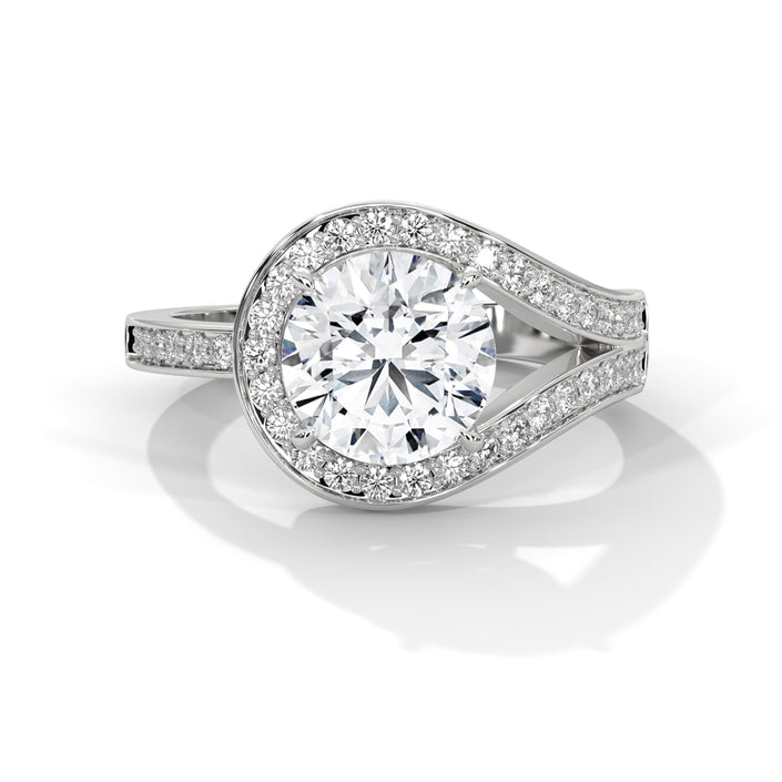 Brittany Halo  Ring