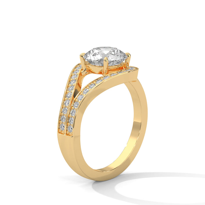 Brittany Halo  Ring