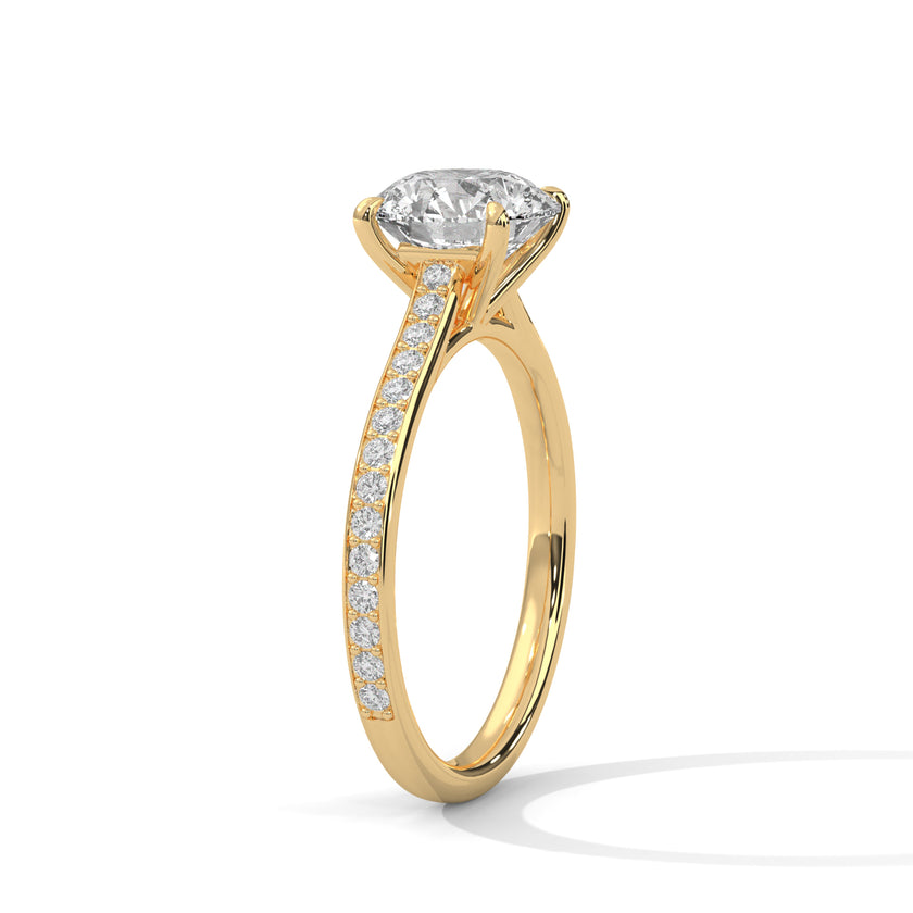 Monica Solitaire Ring