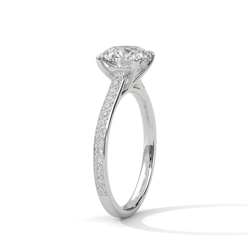 Monica Solitaire Ring