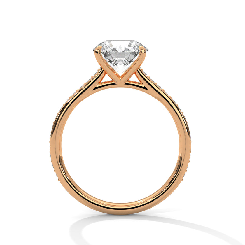 Monica Solitaire Ring