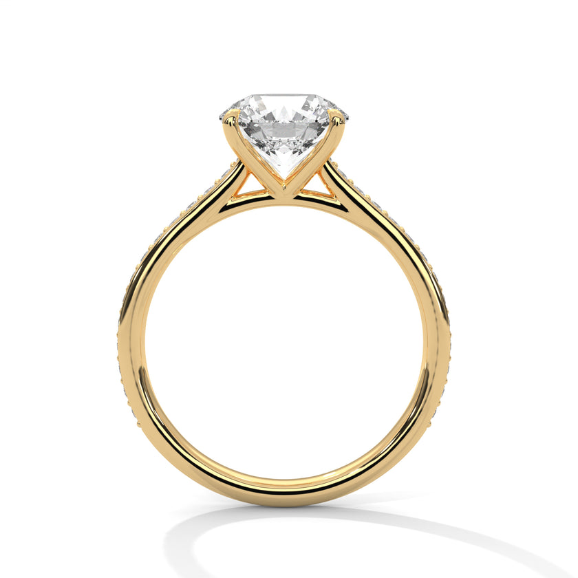 Monica Solitaire Ring