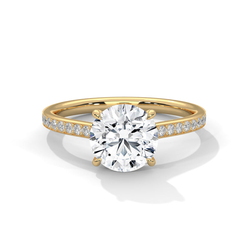 Monica Solitaire Ring