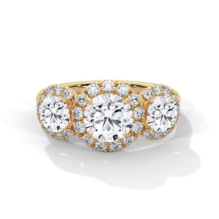 Amalia Three Stone
