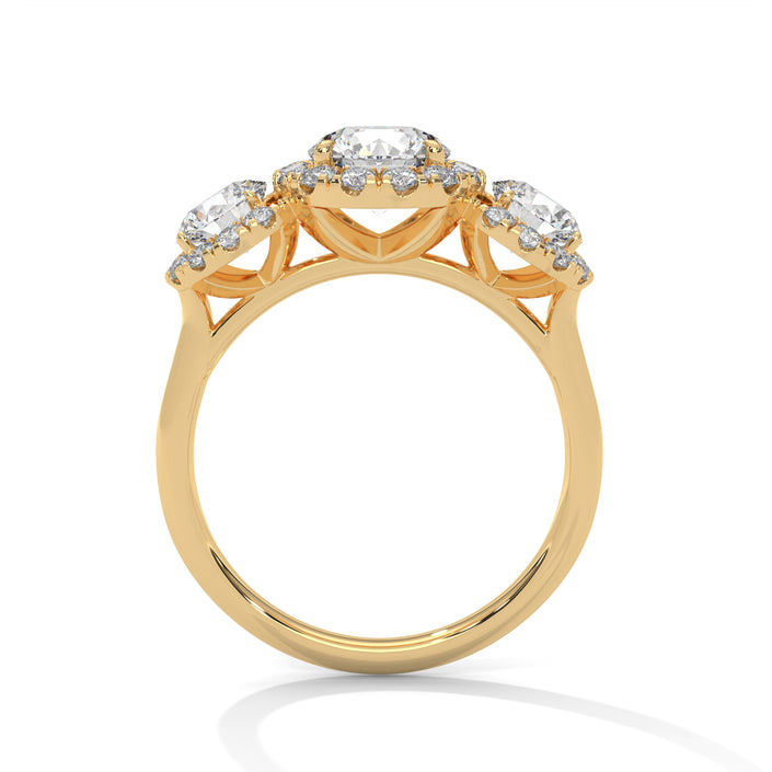 Amalia Three Stone