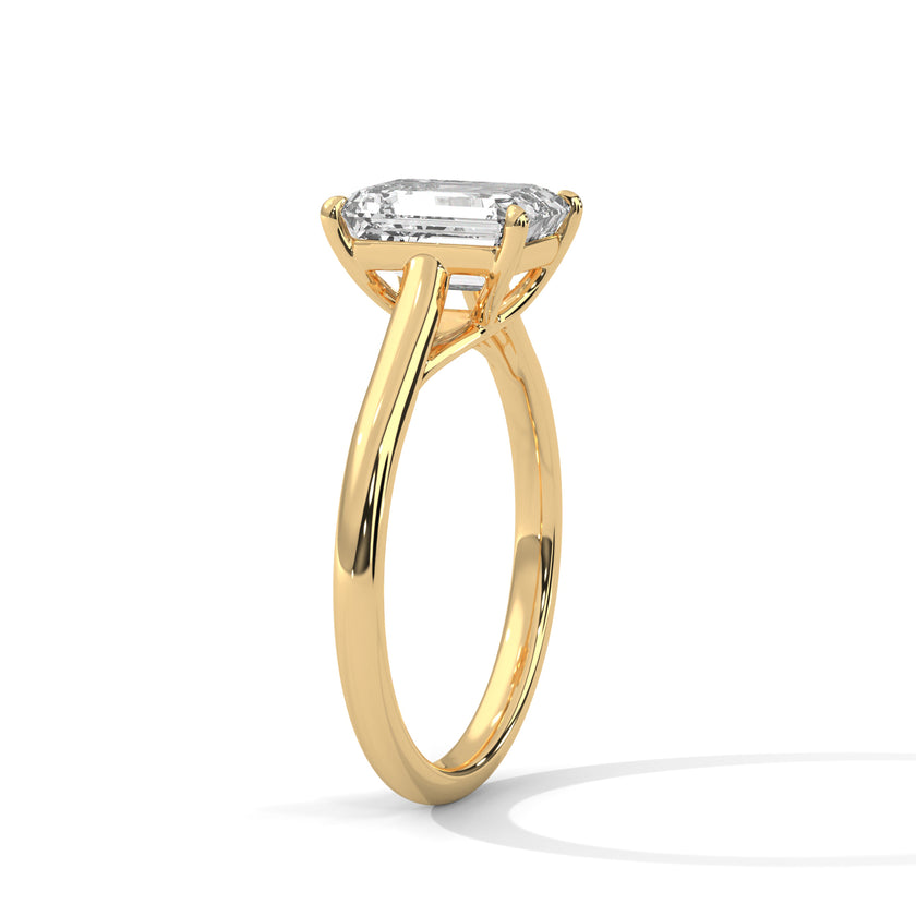 Sunny Solitaire Ring