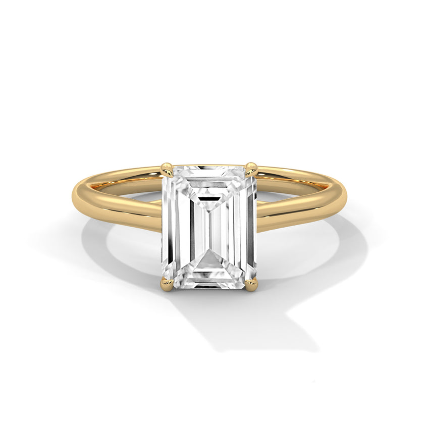 Sunny Solitaire Ring
