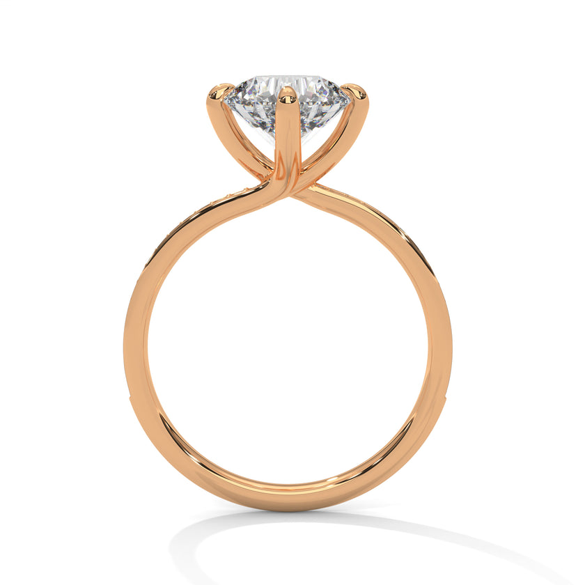 Scarlette Solitaire Ring