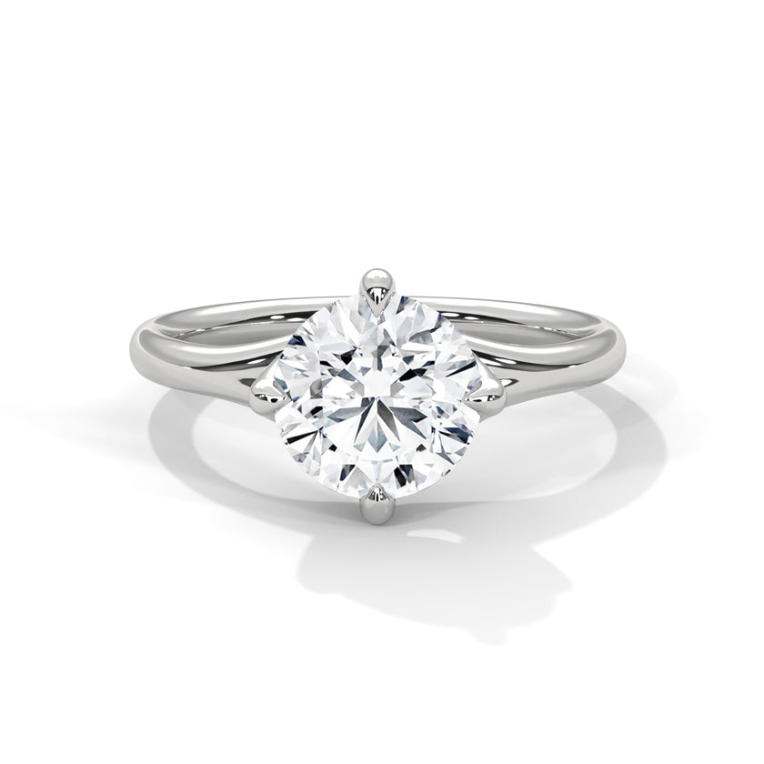 Hunter Solitaire Ring