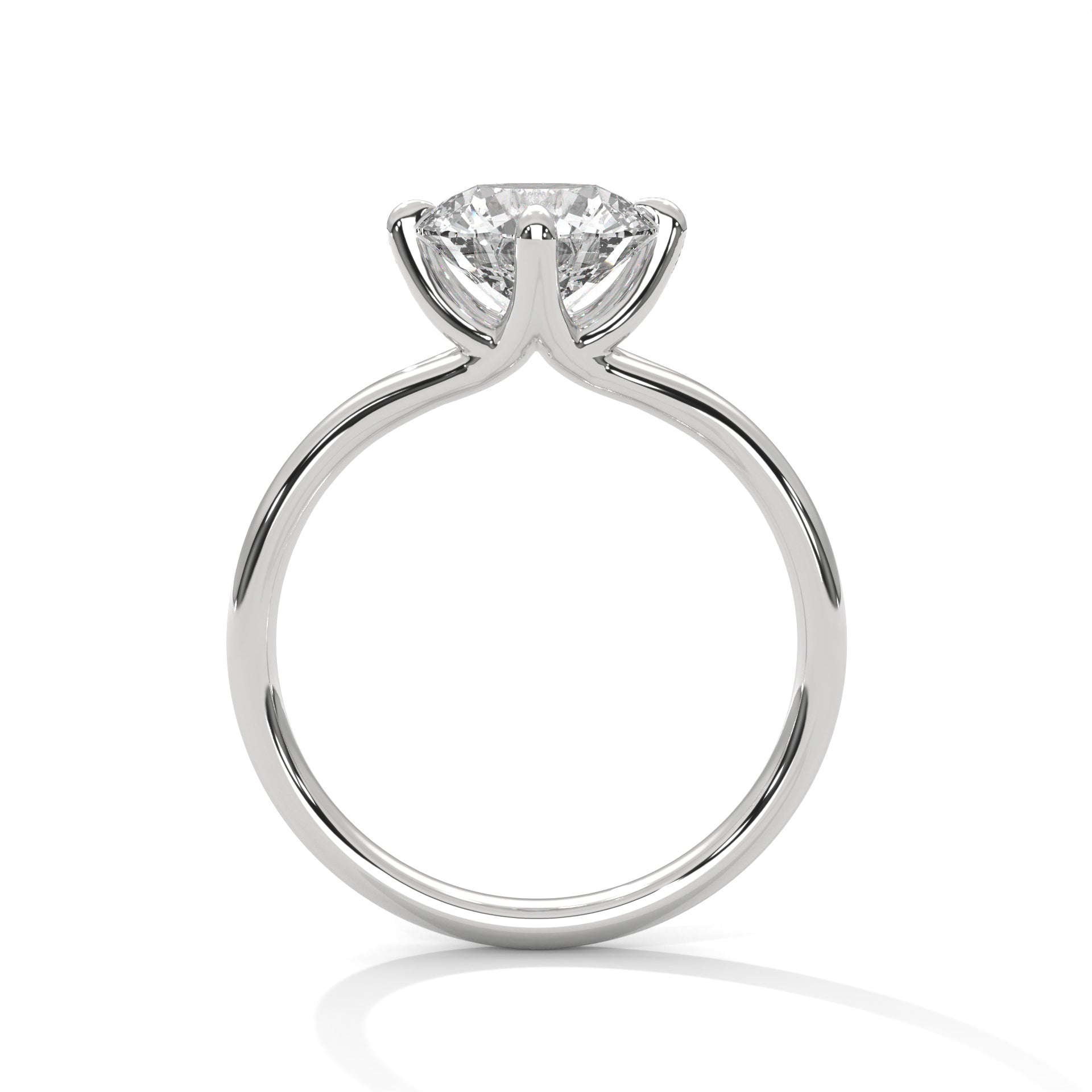 Hunter Solitaire Ring