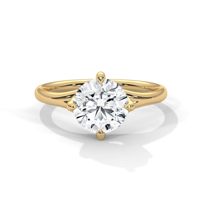 Hunter Solitaire Ring