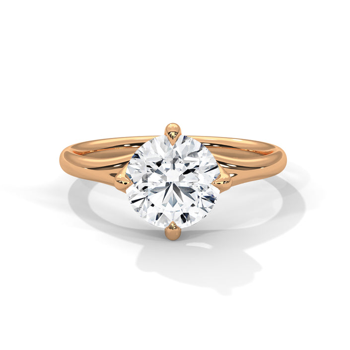 Hunter Solitaire Ring