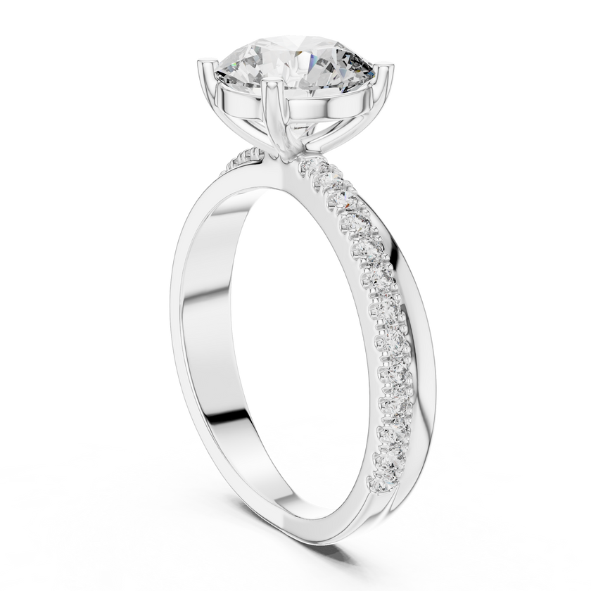 Lilian Solitaire Ring