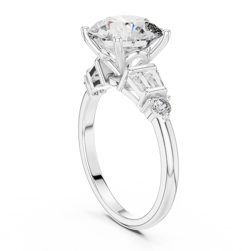 Stevie Solitaire Ring