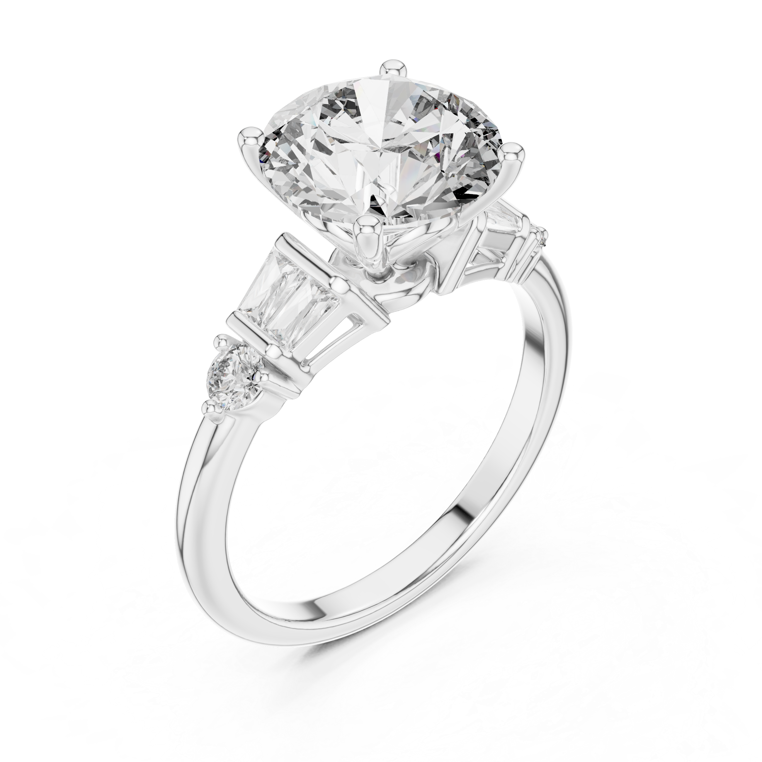Stevie Solitaire Ring