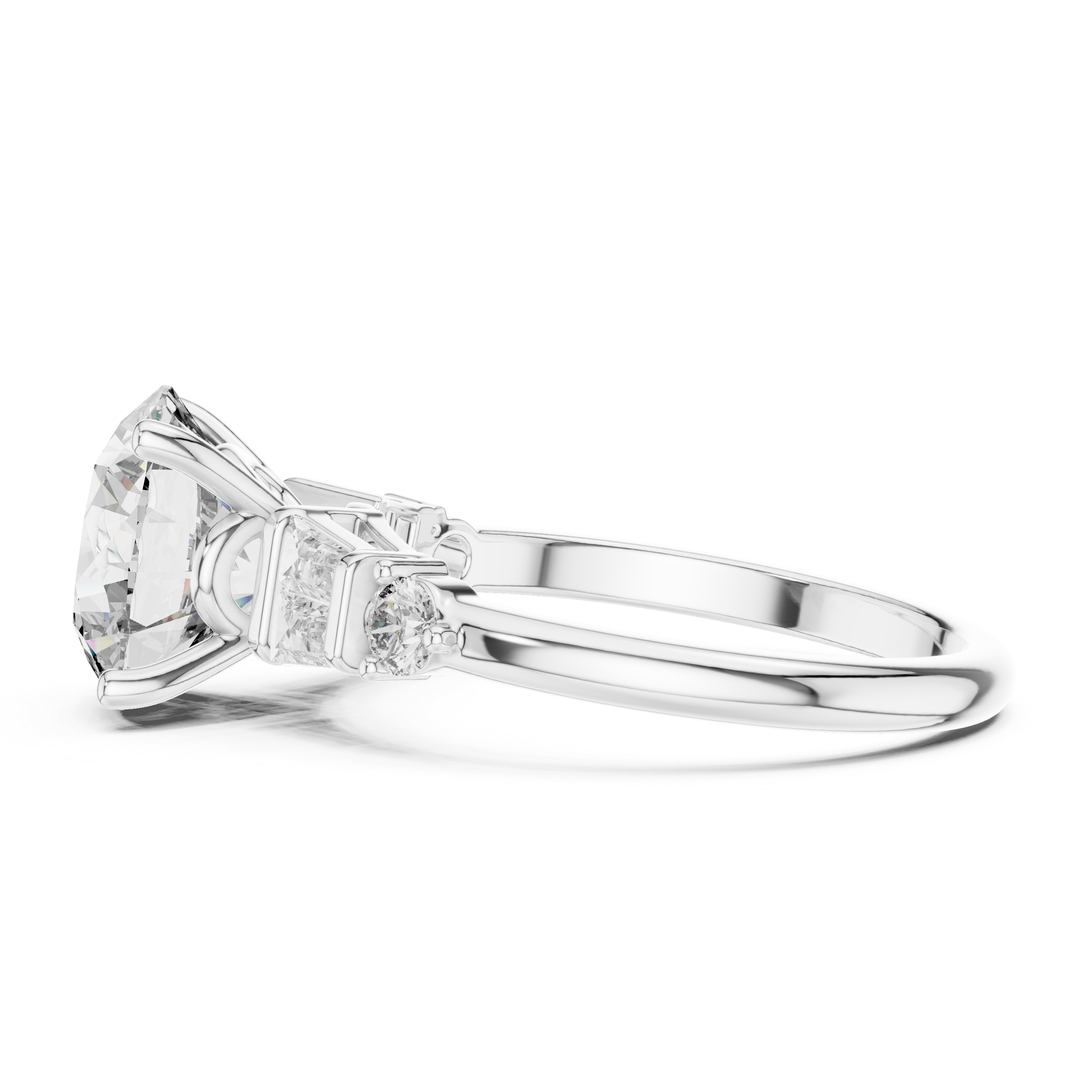 Stevie Solitaire Ring