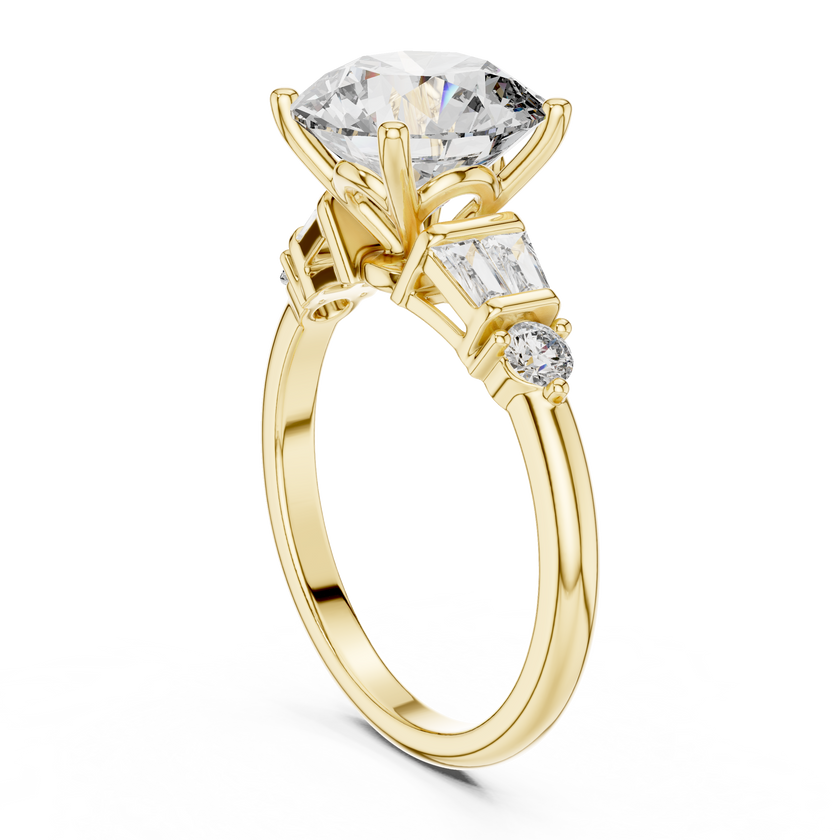 Stevie Solitaire Ring