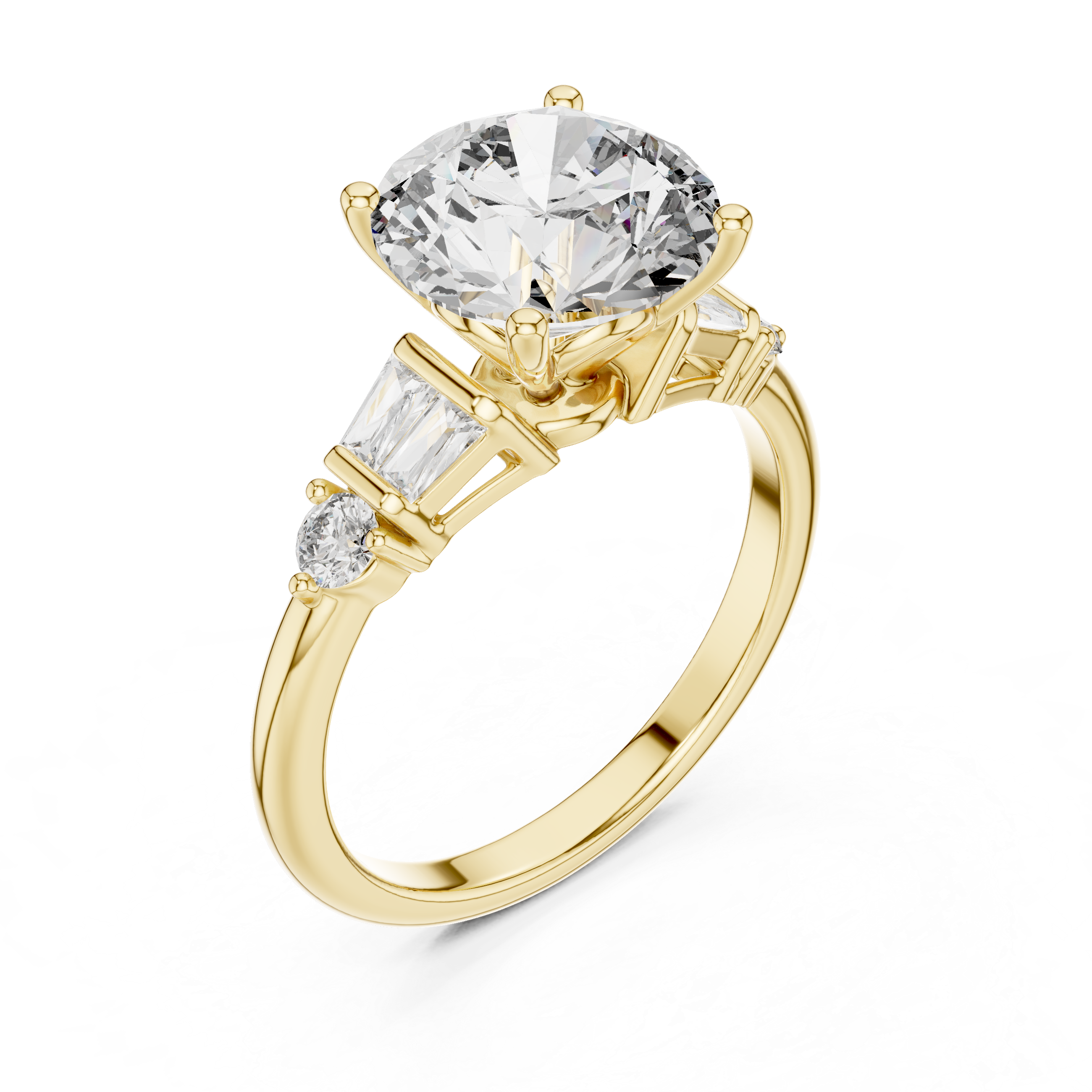 Stevie Solitaire Ring