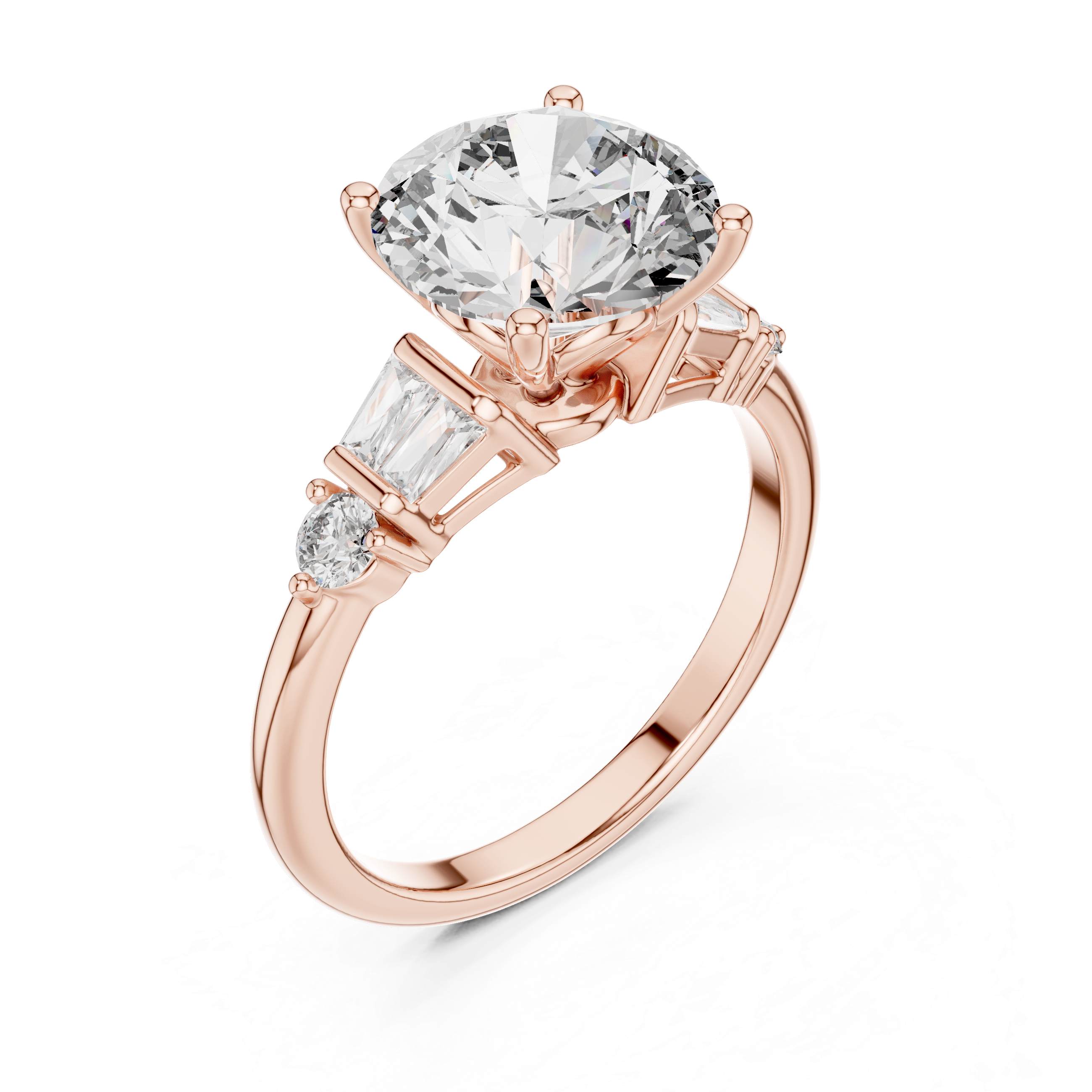 Stevie Solitaire Ring