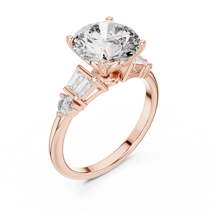 Stevie Solitaire Ring