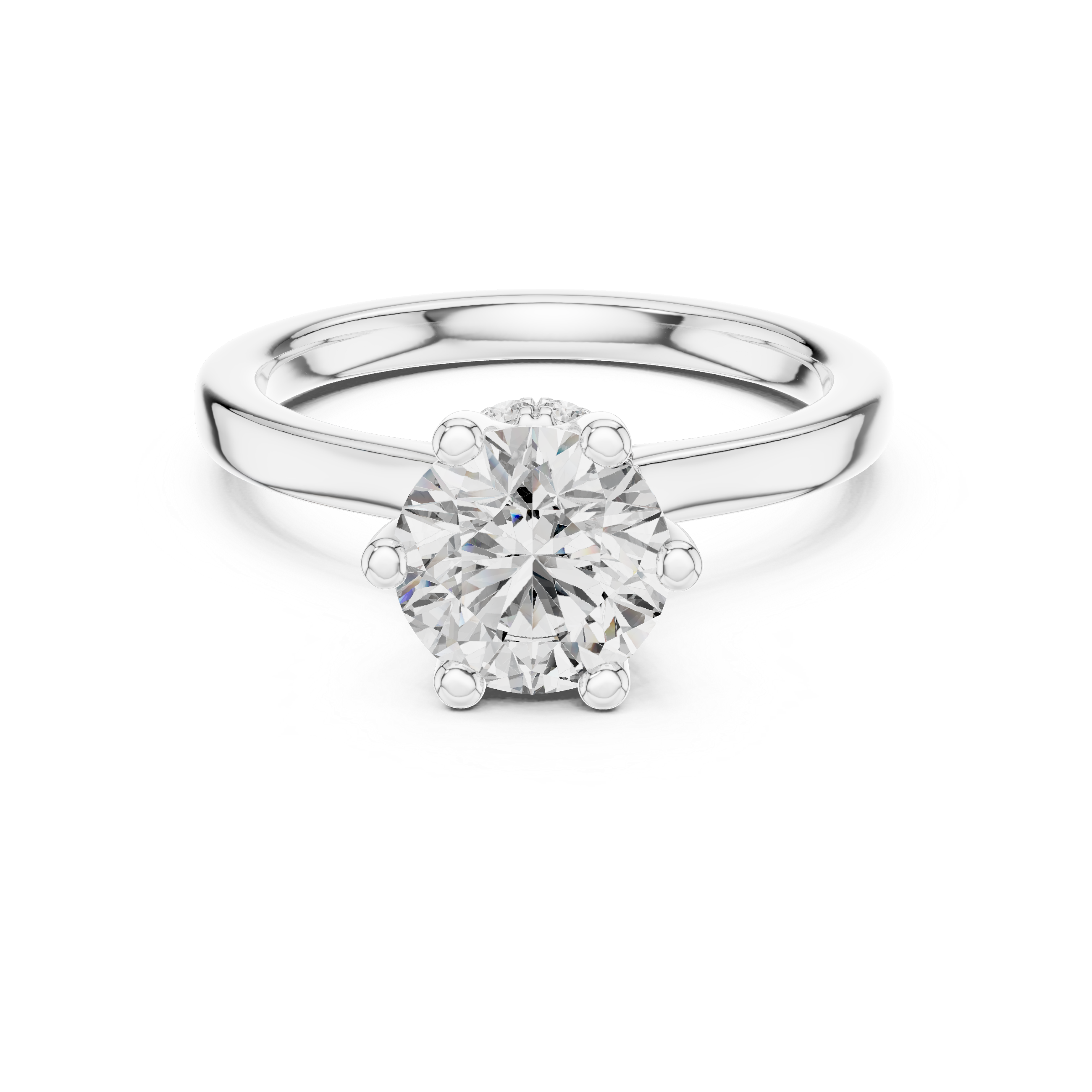 Lacey Solitaire Ring