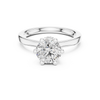 Lacey Solitaire Ring