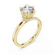 Lacey Solitaire Ring