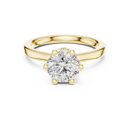Lacey Solitaire Ring