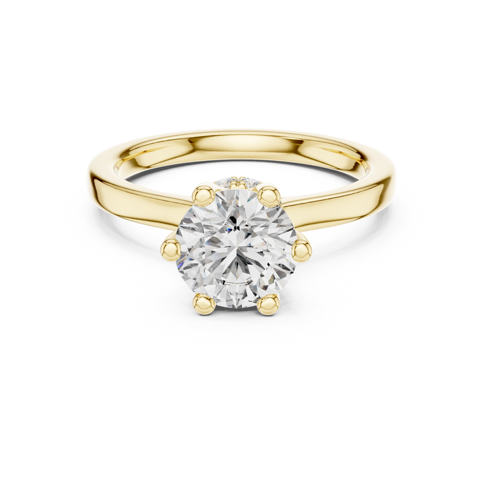 Lacey Solitaire Ring