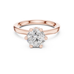 Lacey Solitaire Ring