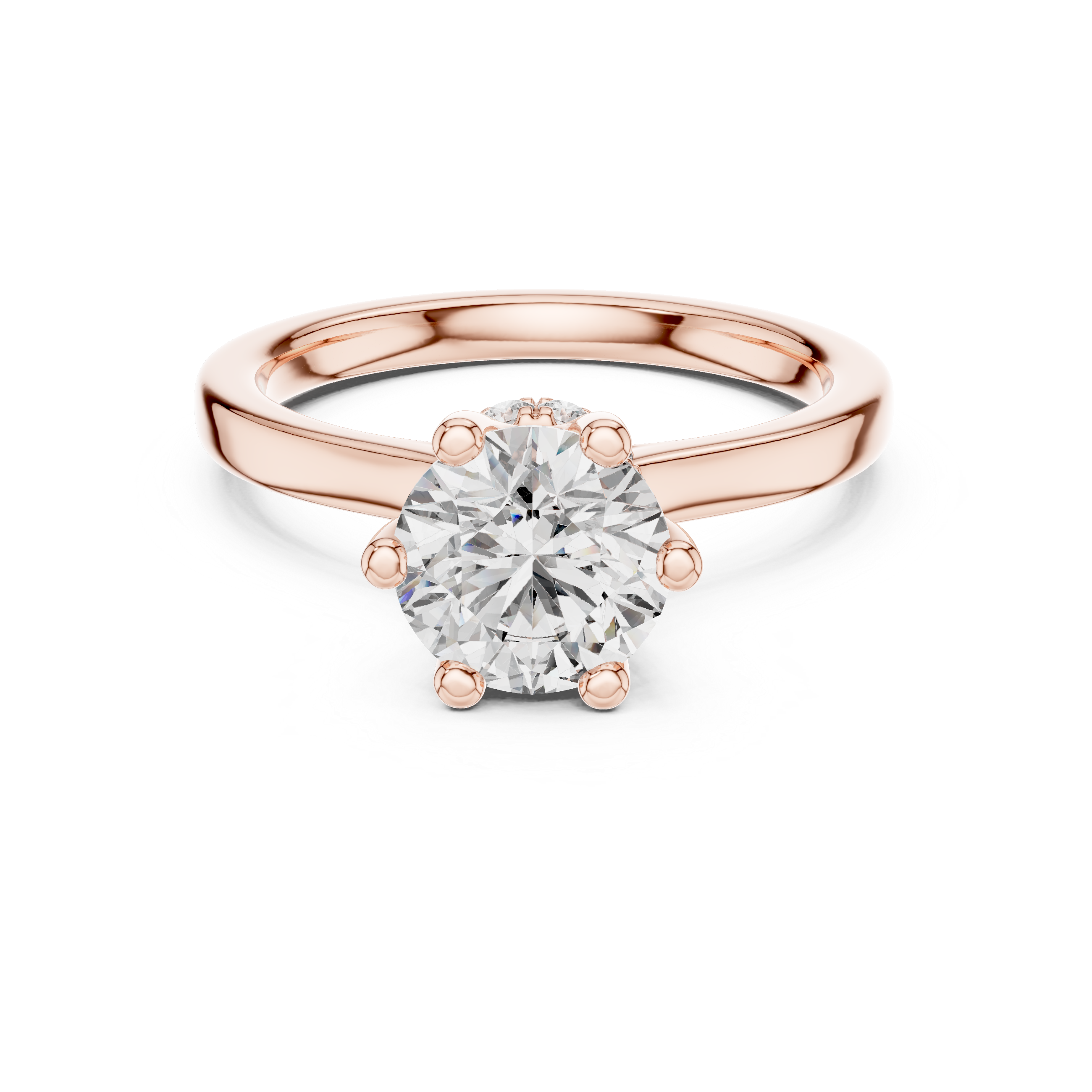 Lacey Solitaire Ring