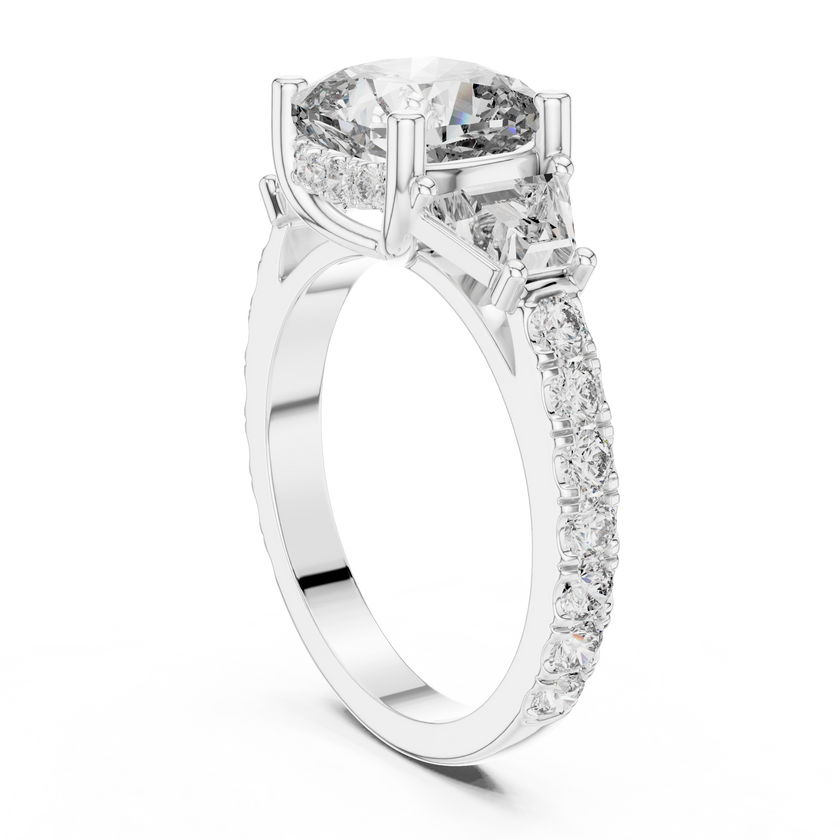 Addyson Three Stone Ring