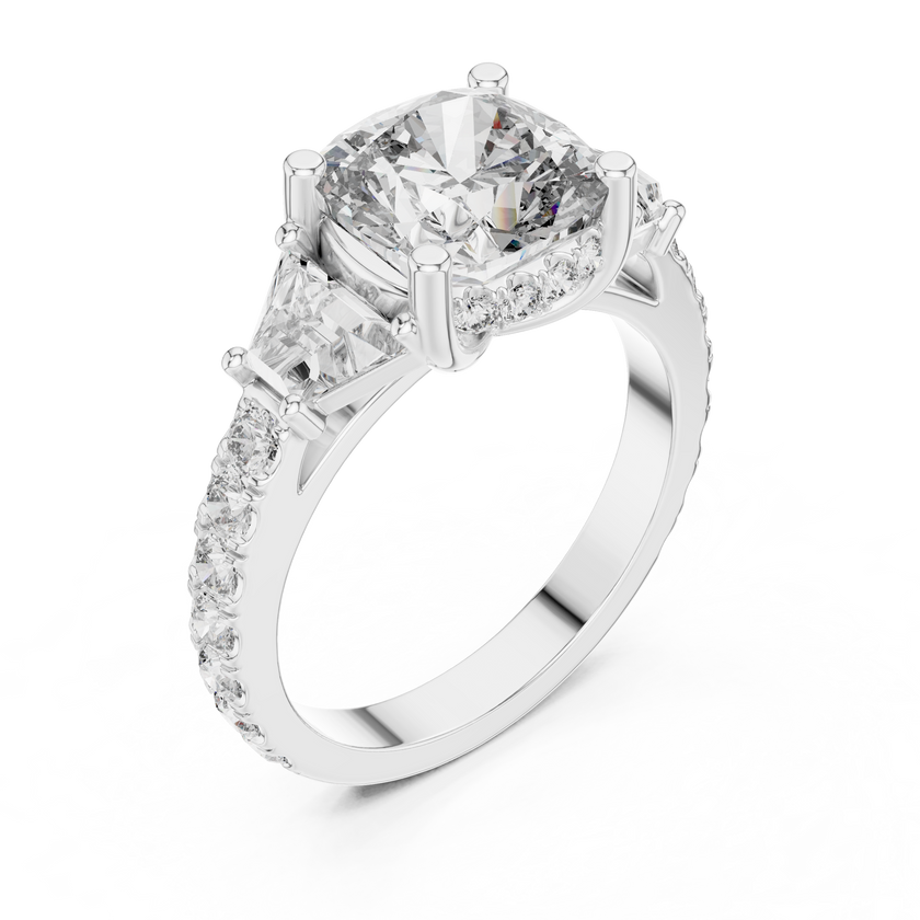 Addyson Three Stone Ring