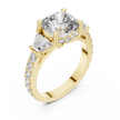 Addyson Three Stone Ring