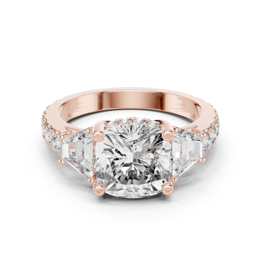 Addyson Three Stone Ring