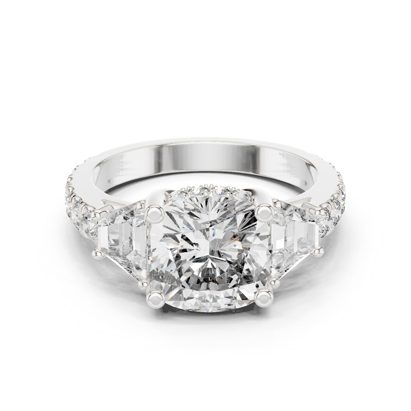 Addyson Three Stone Ring