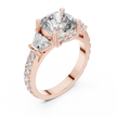 Addyson Three Stone Ring