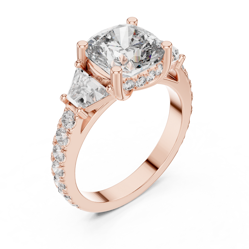 Addyson Three Stone Ring