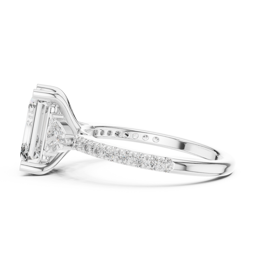 Leyla Three Stone Ring