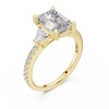 Leyla Three Stone Ring