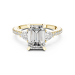 Leyla Three Stone Ring