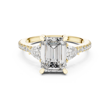 Leyla Three Stone Ring