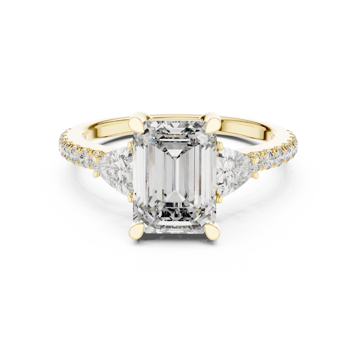 Leyla Three Stone Ring