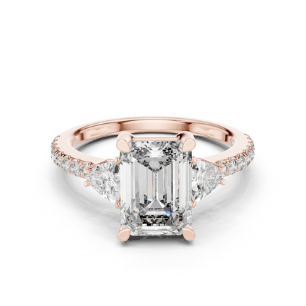 Leyla Three Stone Ring
