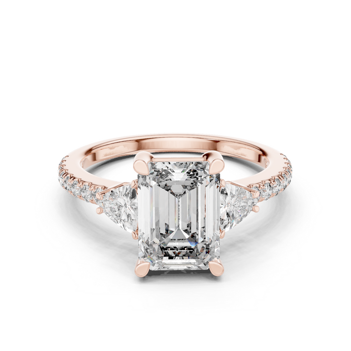 Leyla Three Stone Ring