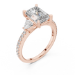 Leyla Three Stone Ring