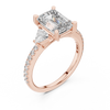 Leyla Three Stone Ring
