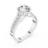 Aubrie Solitaire Ring