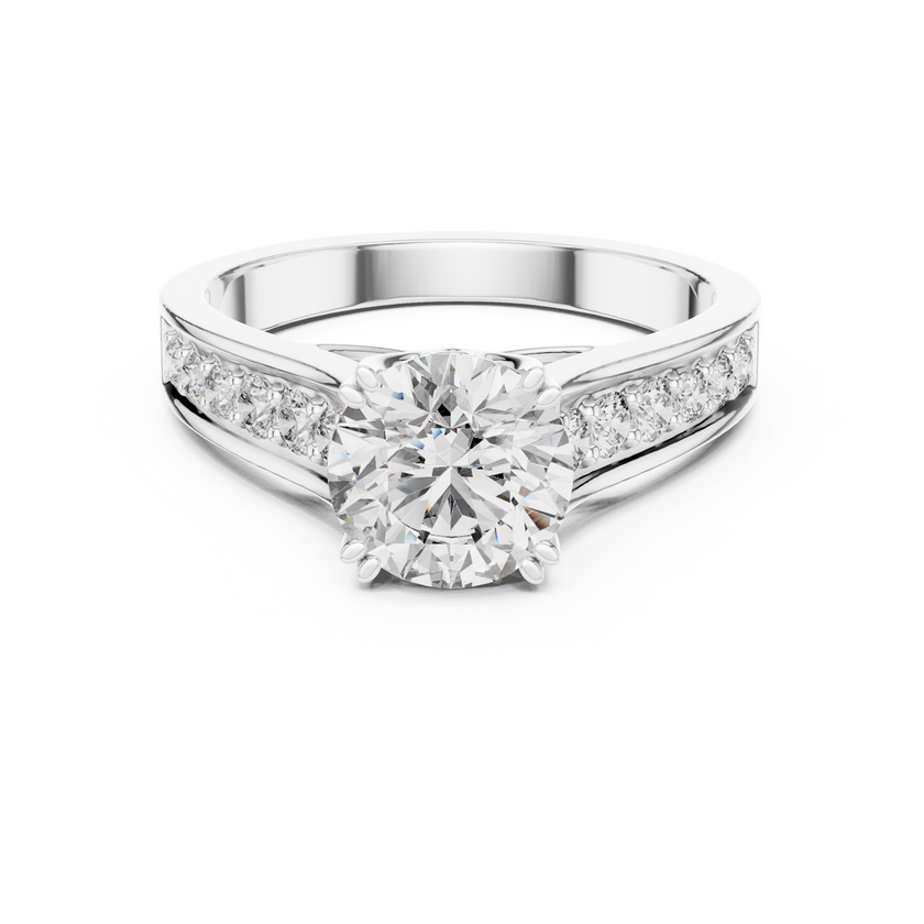 Aubrie Solitaire Ring