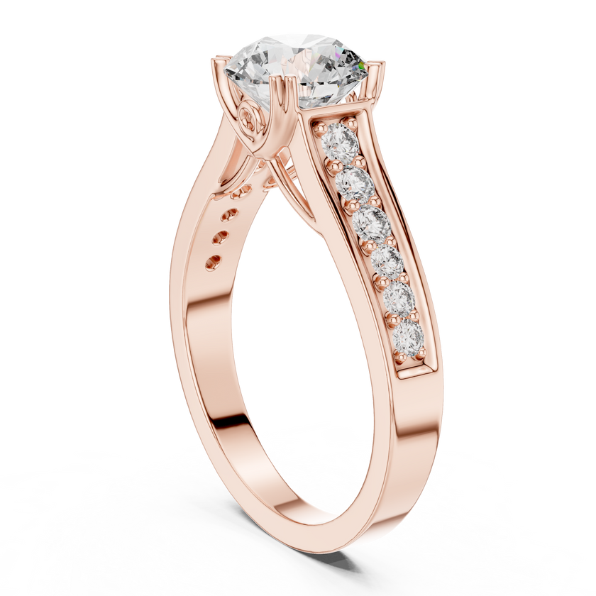 Aubrie Solitaire Ring